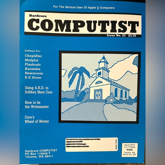 12 Hardcore Computist Issues 1980’s Collectible Rare. Superb condition. - Picture 4 of 14